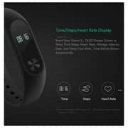 Xiaomi Mi Band 2 Smart Fitness Band Black - XMSH04HM