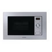 Indesit Built In Grill Microwave Oven 20 Litres MWI1222XUK