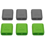 Bluelounge Cable Clip Green/Grey