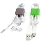 Bluelounge Cable Clip Green/Grey