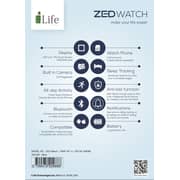 ILife Smart Zed Watch C with 300mAh Battery & Bluetooth - Black