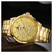 Naviforce Mens Watch Gold 9115