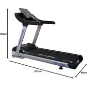 Commercial Treadmill | 8 HP Peak AC Motor, 180 KG Capacity, 15% Auto Incline, 155×55 cm Running Area, 9