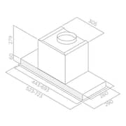 Elica Built In Hood HIDDEN-60