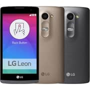 LG Leon Dual Sim Smartphone 8GB Black Gold