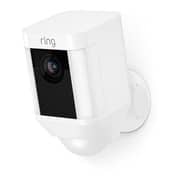 Ring Spotlight Cam Battery White