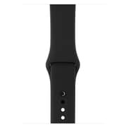 Apple Watch Series 3 GPS + Cellular 42mm Space Black Stainless Steel Case with Black Sport Band