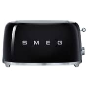 Smeg Toaster 4 Slice Black TSF02BLUK