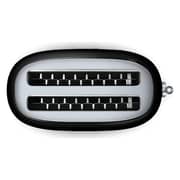 Smeg Toaster 4 Slice Black TSF02BLUK