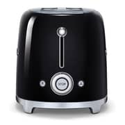 Smeg Toaster 4 Slice Black TSF02BLUK
