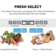 Hitachi Top Mount Refrigerators 760 Litres Black - RV760PUK7KBBK