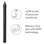 Wacom Intuos Bluetooth Creative Pen Tablet Small Black