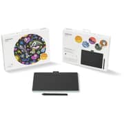Wacom Intuos Bluetooth Creative Pen Tablet Medium Pistachio Green