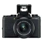 Fujifilm X-T100 Mirrorless Digital Camera Black With XC 15-45mm f/3.5-5.6 OIS PZ Lens
