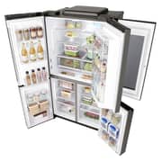 LG InstaView Door-in-Door Side By Side Refrigerator 889 Litres GRX39FTKHL, Hygiene FRESH+™, Inverter Linear Compressor