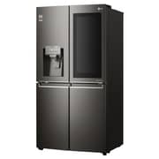 LG InstaView Door-in-Door Side By Side Refrigerator 889 Litres GRX39FTKHL, Hygiene FRESH+™, Inverter Linear Compressor