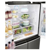 LG InstaView Door-in-Door Side By Side Refrigerator 889 Litres GRX39FTKHL, Hygiene FRESH+™, Inverter Linear Compressor