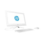 HP 22-C0001NE All-in-One Desktop - Core i3 2.2GHz 4GB 1TB Shared Win10 21.5inch FHD Snow White English/Arabic Keyboard