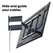 Vogel THIN 445 ExtraThin Full-Motion TV Wall Mount Black