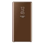 Samsung Clear View Standing Case Brown For Galaxy Note 9
