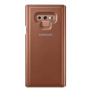 Samsung Clear View Standing Case Brown For Galaxy Note 9