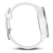 Garmin Vivoactive 3 GPS Smart Watch With White Silicone Strap