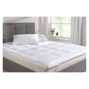 Mattress Topper Single 100x200cm White
