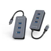 Adam Elements Casa Hub -6 port USB-C to Card Reader Hub- Grey