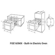 Fagor Built-In Electric Oven FOE165MX
