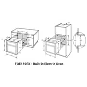 Fagor Built-In Electric Oven FOE169EX