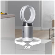 Dyson Pure Cool Purifying Fan, White/Silver DP04 - Middle East Version
