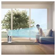 Dyson Pure Cool Purifying Fan, White/Silver DP04 - Middle East Version