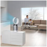 Dyson Pure Cool Purifying Fan, White/Silver DP04 - Middle East Version