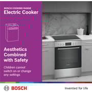 Bosch 4 Zones Electric Cooker HKQ38A150M