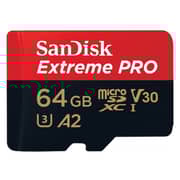 Sandisk SDSQXCY064GGN6MA Extreme Pro Micro SDXC 64GB + SD Adapter