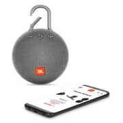 JBL CLIP3 Portable Bluetooth Speaker Stone Grey