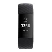 Fitbit Charge 3 Advanced Fitness Tracker - Black/Graphite Aluminum