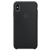 Apple Silicone Case Black For iPhone XS