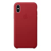 Apple Leather Case Product Red For iPhone XS Max