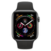 Apple Watch Series 4 GPS + Cellular 44mm Space Grey Aluminum Case With Black Sport Band