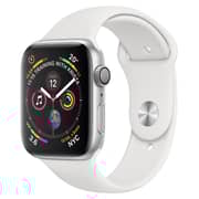 Apple Watch Series 4 GPS 44mm Silver Aluminium Case With White Sport Band