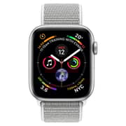 Apple Watch Series 4 GPS 44mm Silver Aluminium Case With Seashell Sport Loop