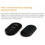 Travis The Translator Two Way Instant Digital Voice Translator 80 Languages For Learning