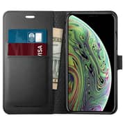 Spigen Wallet S Case Black For iPhone XR