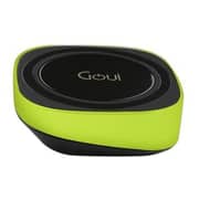 Goui Pad Qi Wireless Charger - Black/Lime