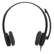 Logitech 981000589 H151 Stereo Headset Black