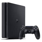 Sony PlayStation 4 Slim Gaming Console 500GB Black + Spider-Man Game