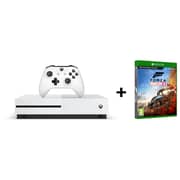 Microsoft Xbox One S Gaming Console 1TB White + Forza Horizon 4 DLC Game