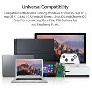 محولTplink UE330 USB 3.0 3 منافذ Hub Gigabit ومحول إيثرنت USB 2 في 1