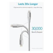 Anker Powerline Plus II Lightning Cable 1.8m Silver